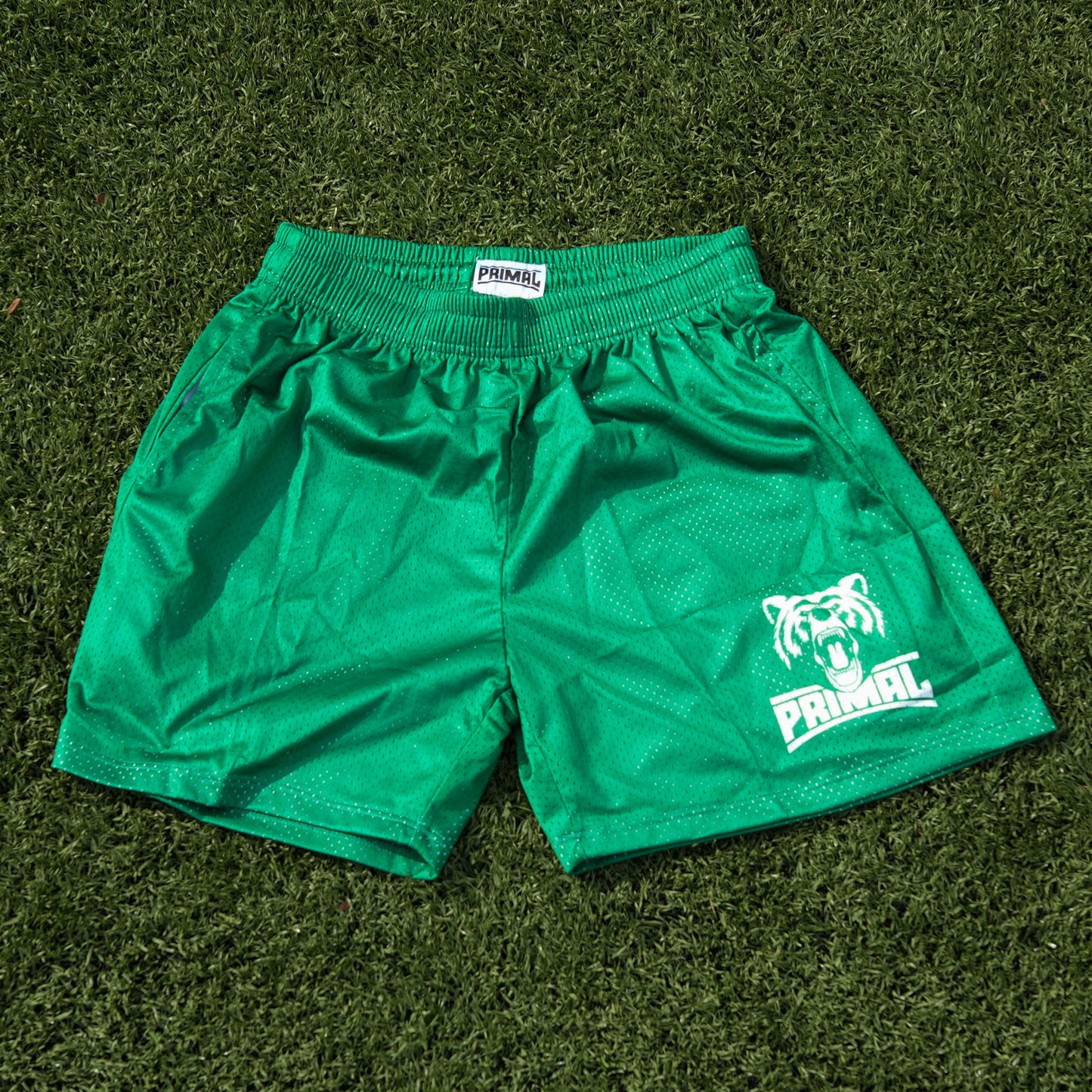 MESH SHORTS GREEN