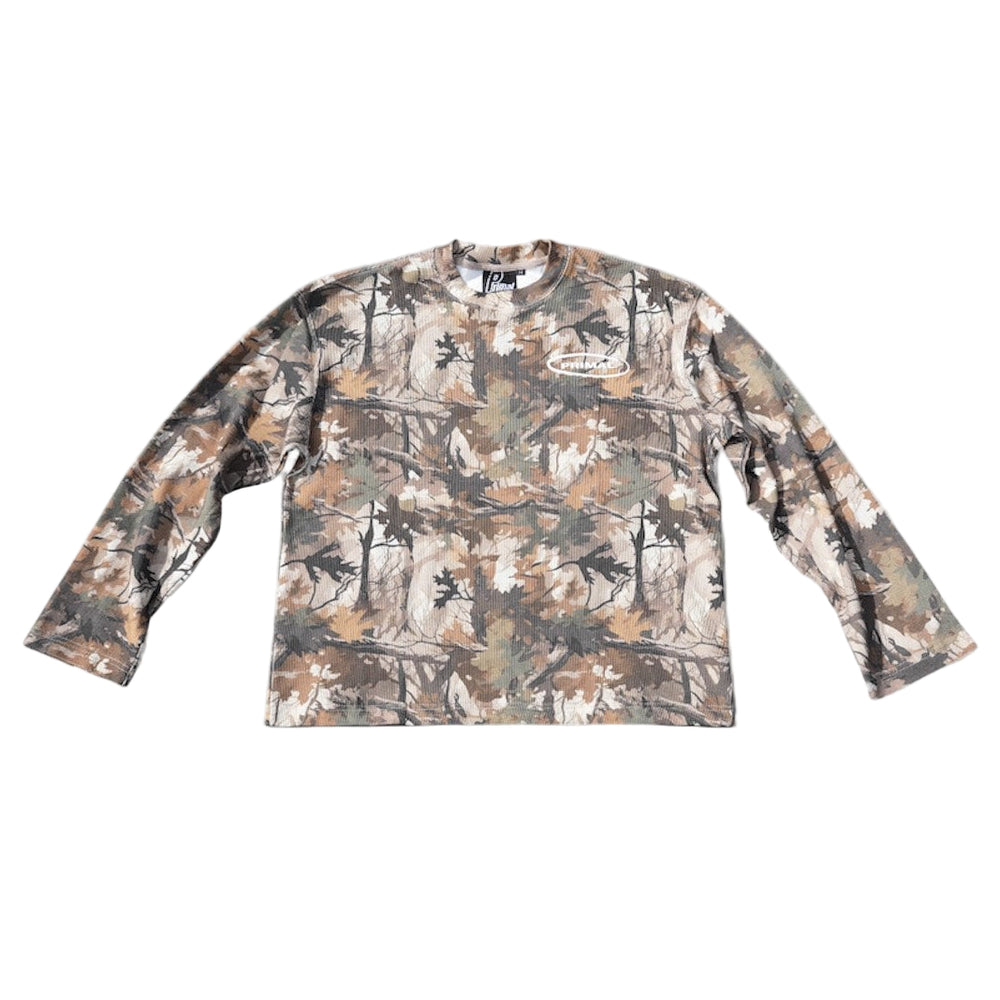 Long Sleeve Waffle Tee