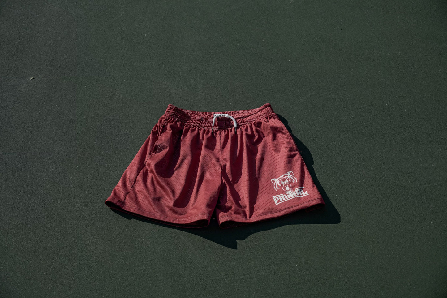 Mesh Shorts - Crimson